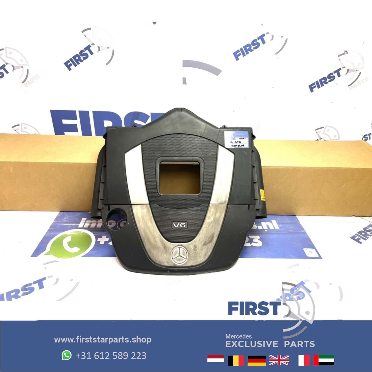 W171 R171 SLK V6 Mercedes motorafdekplaat motor bescherm kap, Utilisé, -, -, Enlèvement ou Envoi