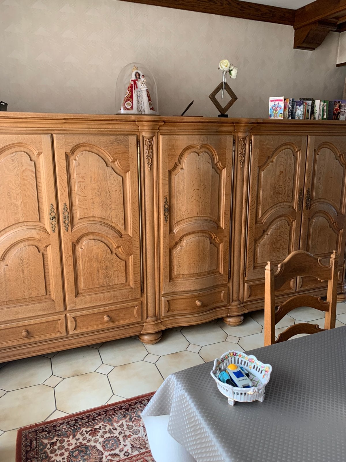 Eetkamer Nieuw Eik. Apart ook te koop, Ophalen, Zo goed als nieuw