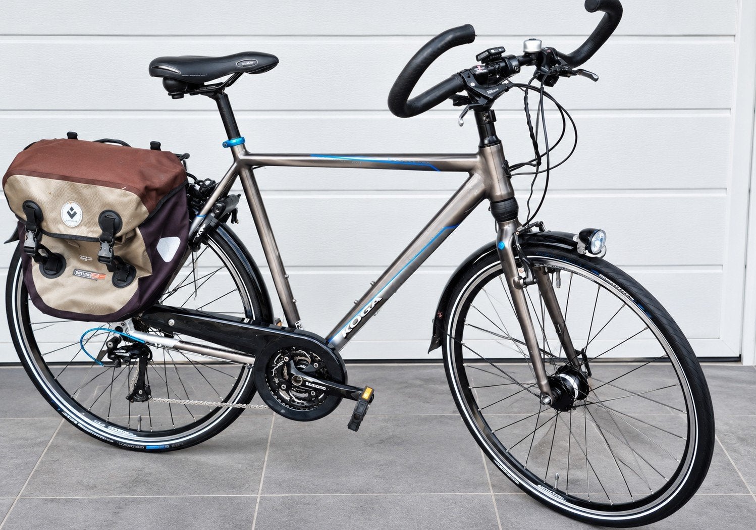 Vélo de randonnée KOGA vélo de voyage M57, Vélos & Vélomoteurs, Vitesses, Frein sur jante, 57 à 61 cm, Comme neuf