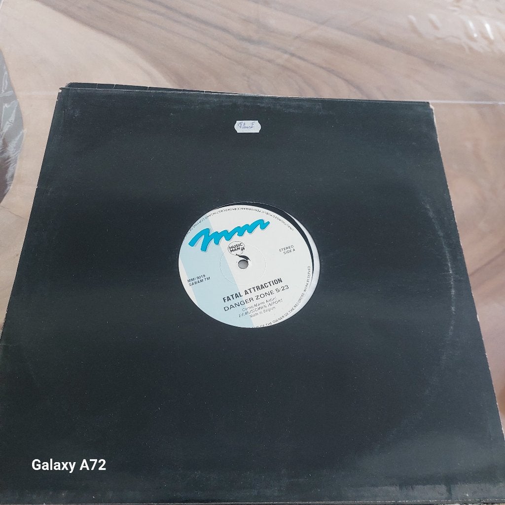 fatal attraction danger zone 12 inch maxi, CD & DVD, Vinyles | Dance & House, 12 pouces, Enlèvement ou Envoi, Autres genres, Utilisé