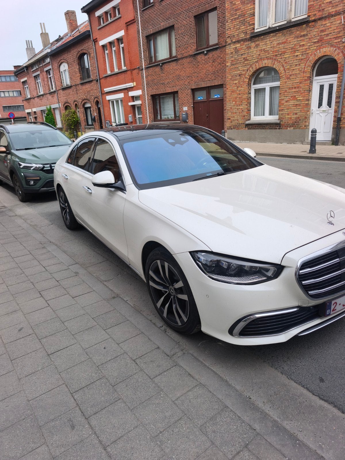 Mercedes s-klasse, Auto's, Automaat, Euro 6, Wit, Leder