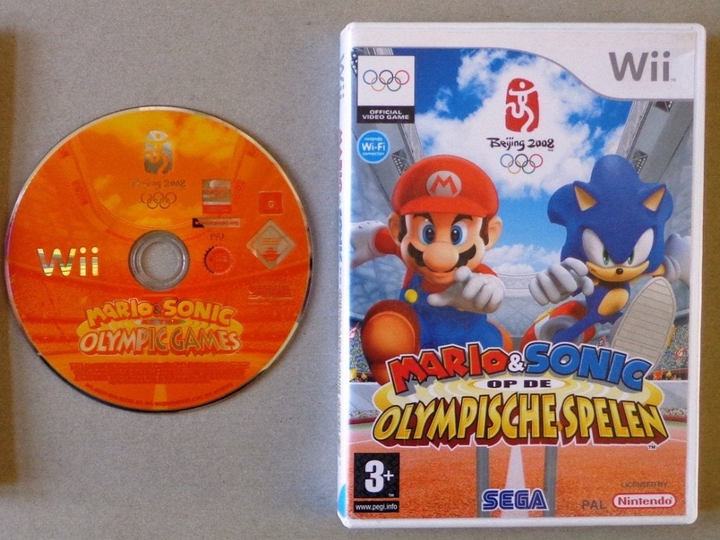 Mario & Sonic op de Olympische Spelen voor de Nintendo Wii, Consoles de jeu & Jeux vidéo, Jeux | Nintendo Wii, Utilisé, Enlèvement ou Envoi