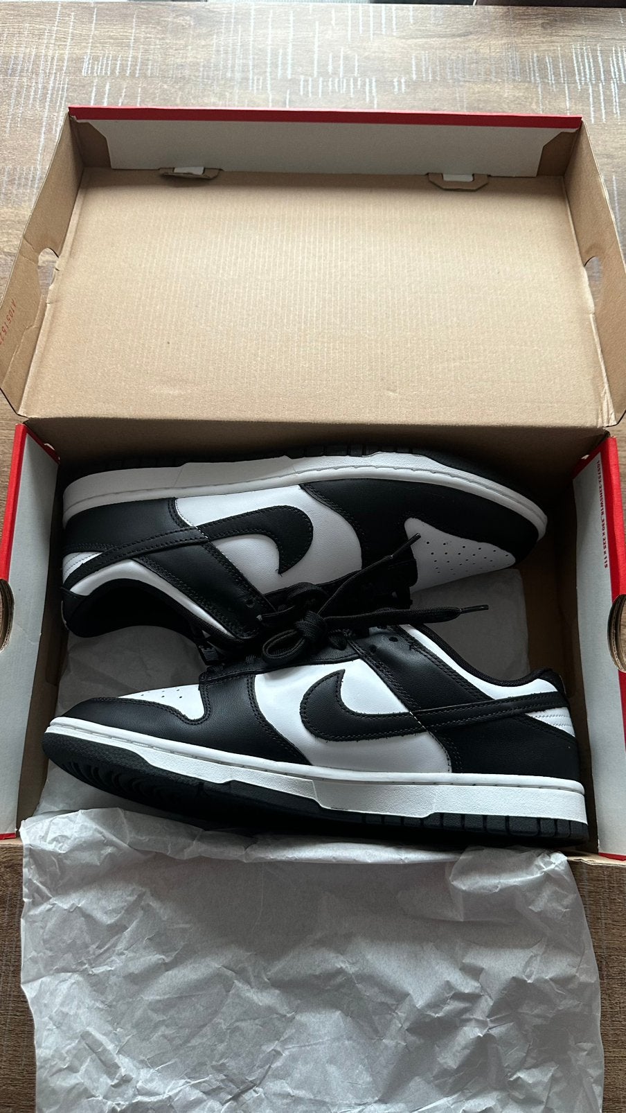 Nike fait des dunks avec des pandas, Neuf, Enlèvement, Baskets, Noir