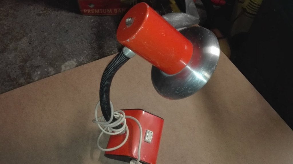 lampe d'appoint vintage, Antiquités & Art, Enlèvement ou Envoi