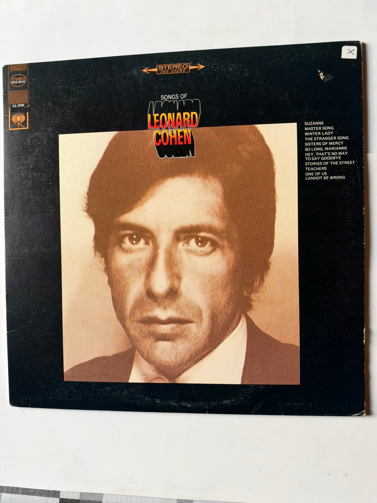 Leonard Cohen: songs of ( rare Canadese persing), Verzenden, Gebruikt