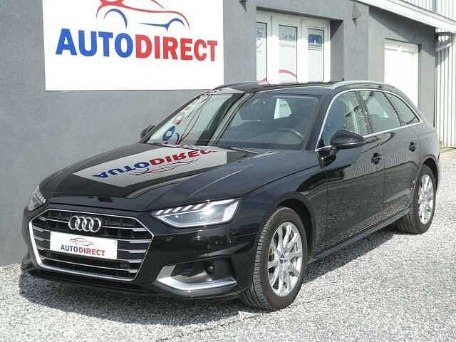 Audi A4 30 TDi Sport S tronic Cuir, Cockpit, Carplay,, Automaat, Lederen bekleding, A4, Zwart