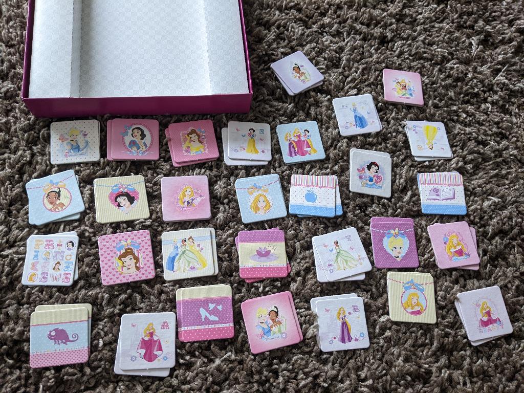Disney Princess memory, Hobby en Vrije tijd, Vijf spelers of meer, Ophalen of Verzenden, Gebruikt