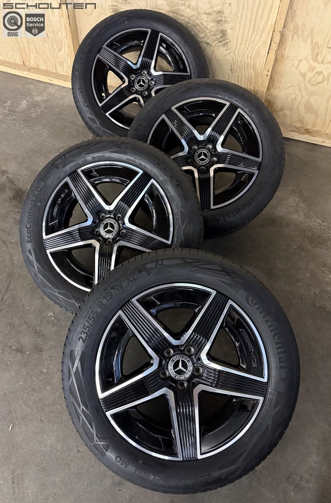 19" Mercedes GLC Zomerset, Gebruikt, -, -, Banden en Velgen