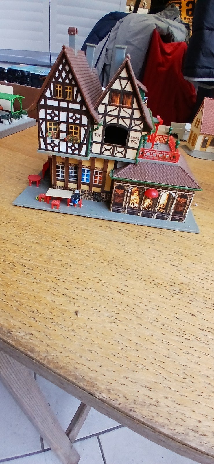 Maquette Faller 1721 HO 1/87 – Maison à colombages / Commerc, Enlèvement ou Envoi, Jouef