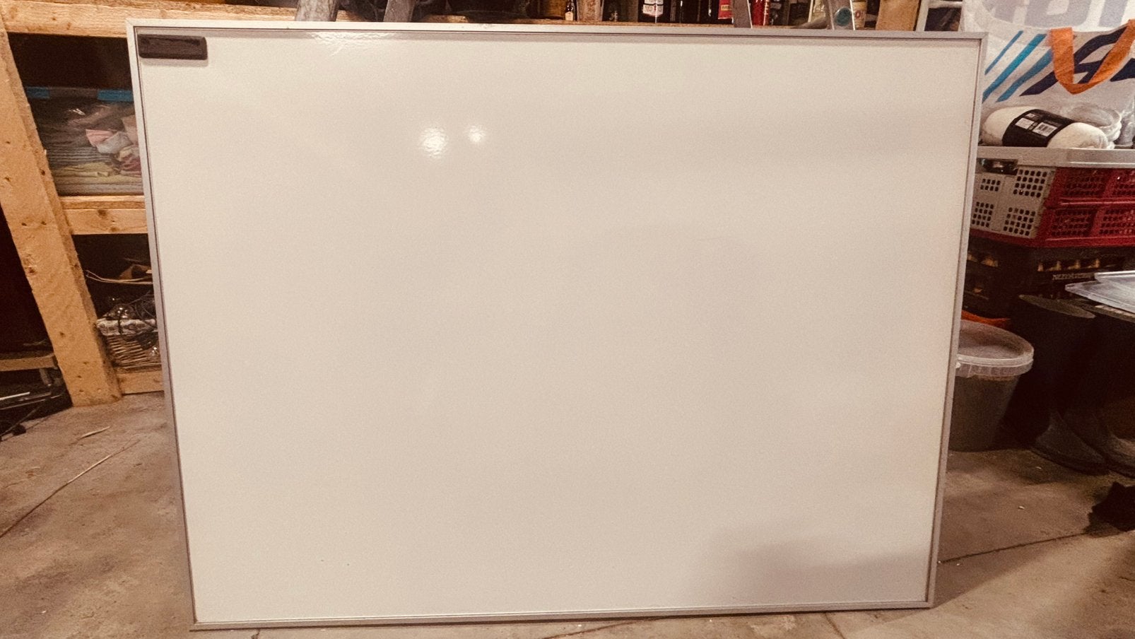 Whiteboard 120*90, Huis en Inrichting, Ophalen, Zo goed als nieuw, Magneetbord