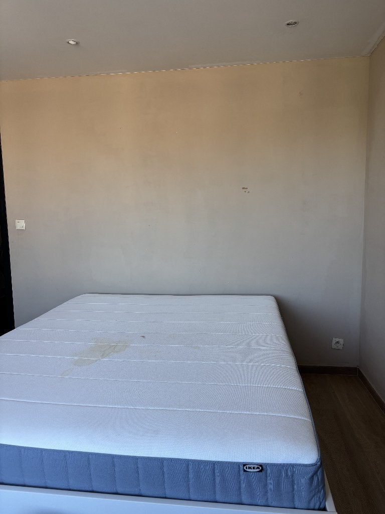 Lit, Ophalen, Tweepersoons, Zo goed als nieuw, 200 cm