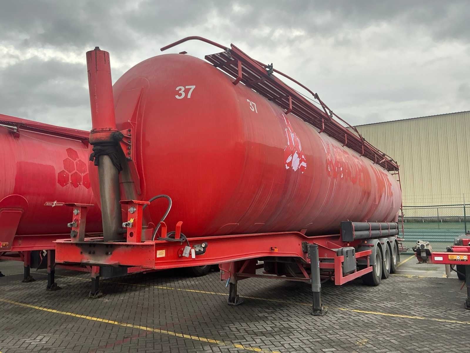 2003 Benalu T39NLNEP Bulk Oplegger (75165-87), Auto's, Overige brandstoffen, Bedrijf, Aanhangers en Opleggers, Te koop