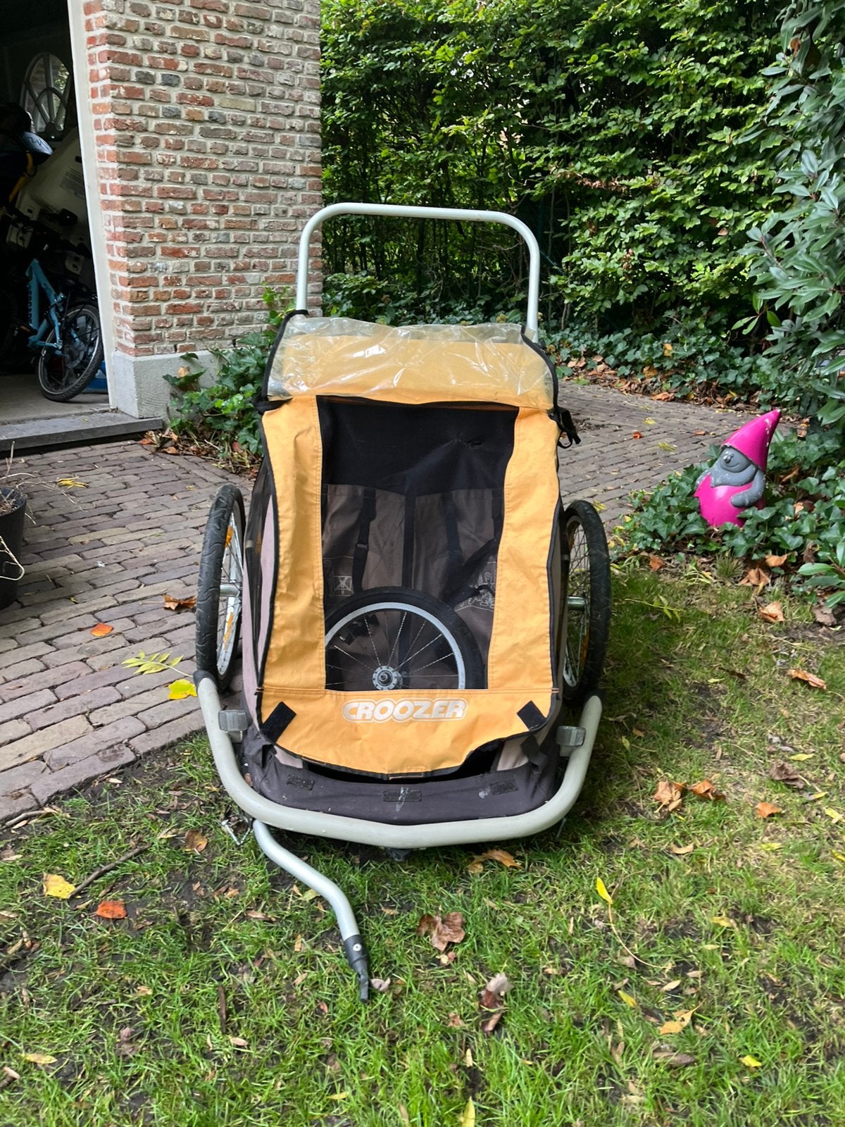 Croozer fietskar, Vélos & Vélomoteurs, 60 à 80 kg, Pliable, Enlèvement, Utilisé