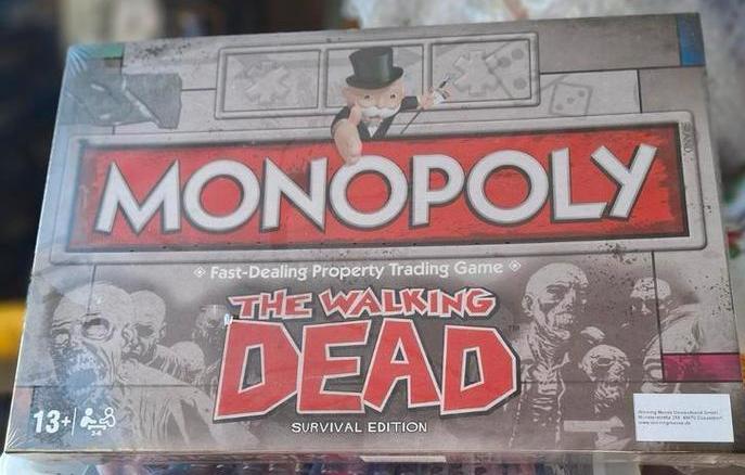 Monopoly « The Walking Dead », Enlèvement ou Envoi, Neuf