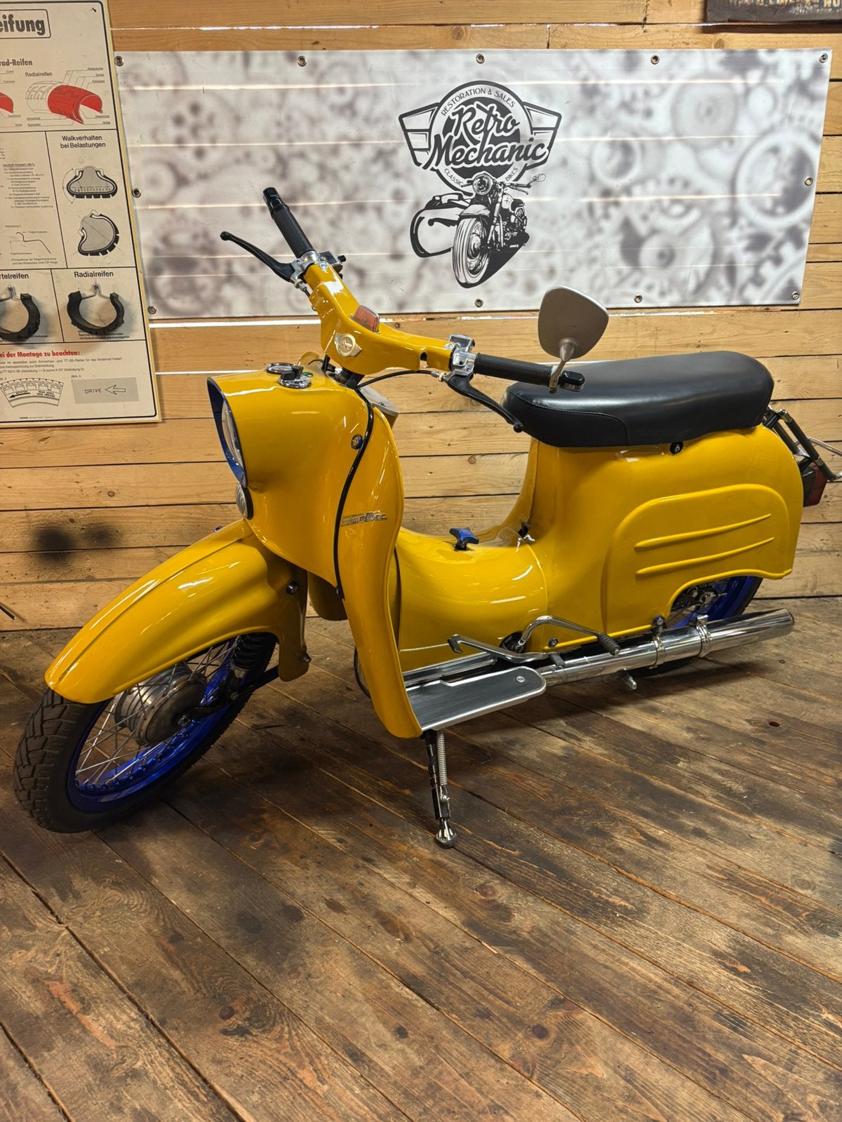 Simson schwalbe, Fietsen en Brommers, Ophalen