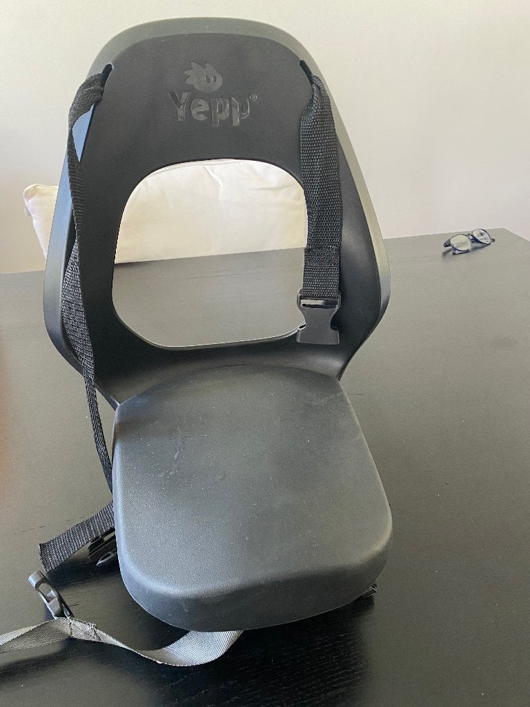 Siège de vélo arrière Yepp Thule, Vélos & Vélomoteurs, 22 à 36 kg, Comme neuf, Enlèvement, Thule