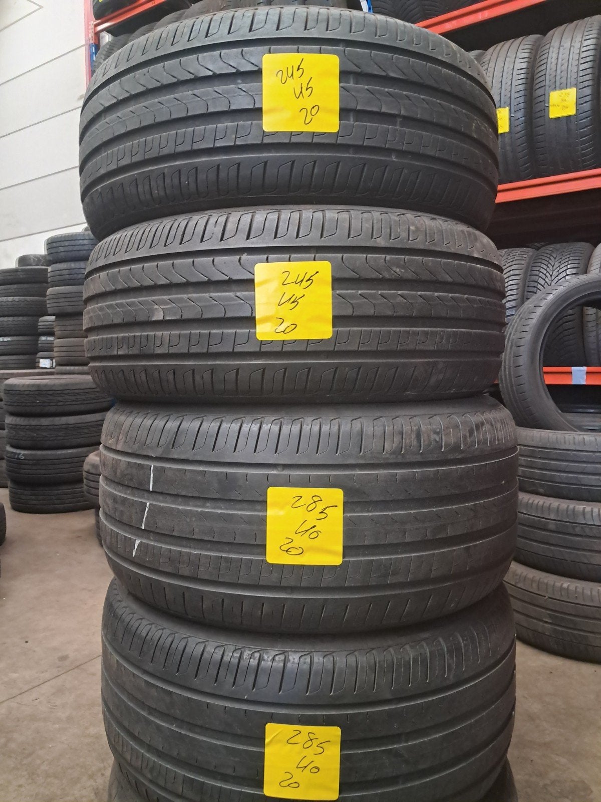 285/40/20 245/45/20 2854020 2454520 été Pirelli, Enlèvement