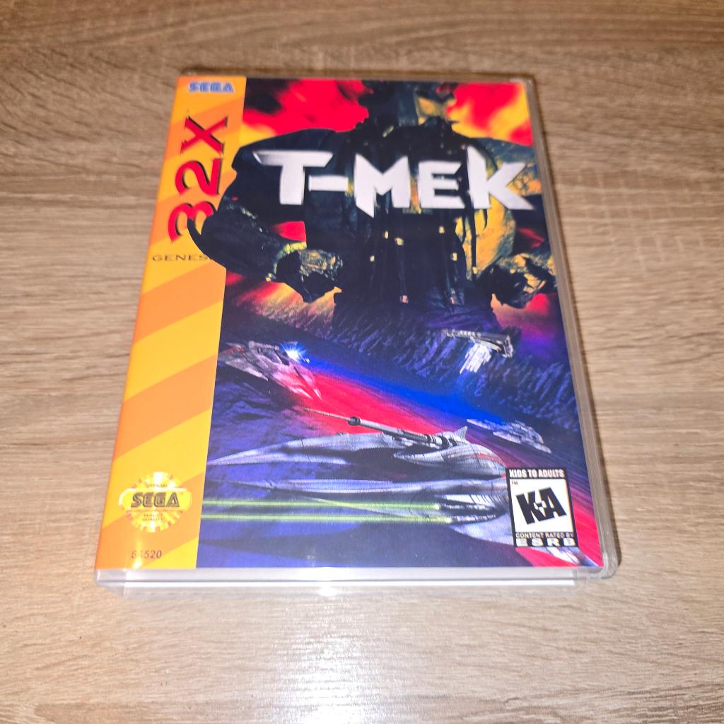 T-Mek Sega 32X Game Case, Games en Spelcomputers, Games | Sega, Zo goed als nieuw, Verzenden