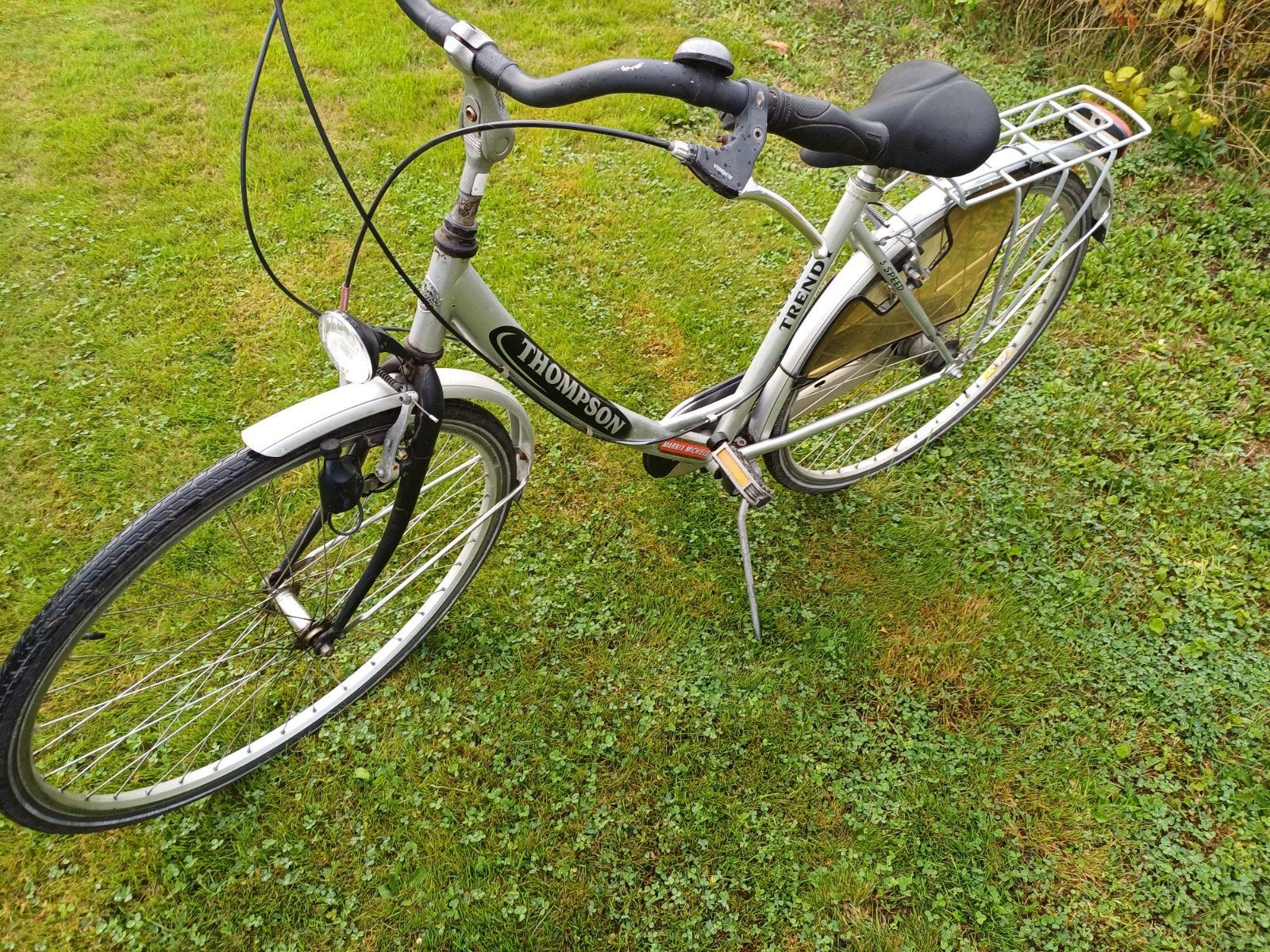 studentenfiets thompson trendy, Fietsen en Brommers, Gebruikt, Velgrem, Versnellingen, 50 tot 53 cm