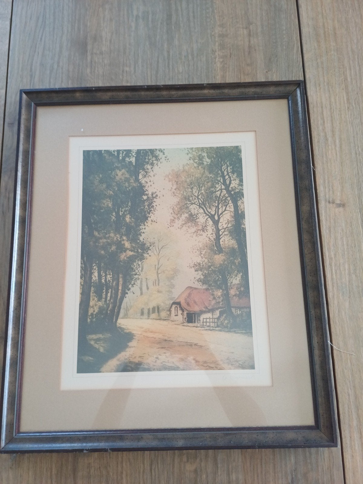 tekening, Antiek en Kunst, Ophalen, Print
