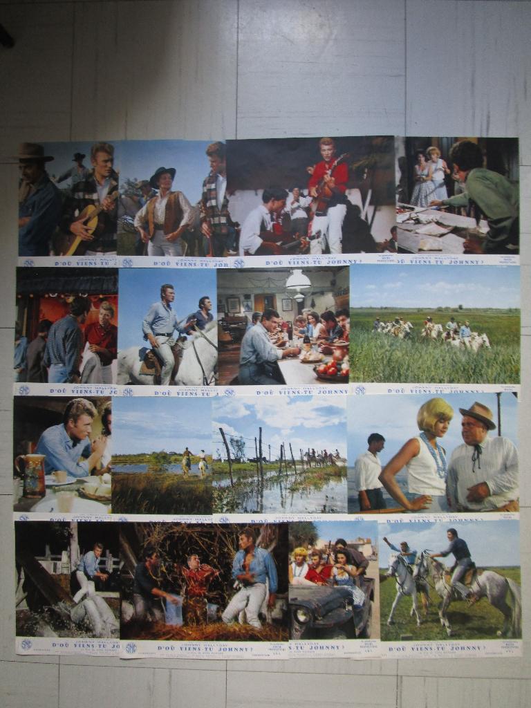 Johnny Hallyday : D'où viens-tu Johnny ?, Collections, Enlèvement ou Envoi, Comme neuf, Photo ou Carte