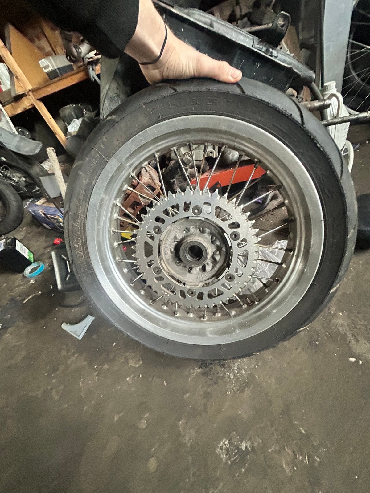 Husqvarna sm610 onderdelen kapen frame bande alles!, Motoren, Ophalen, Gebruikt