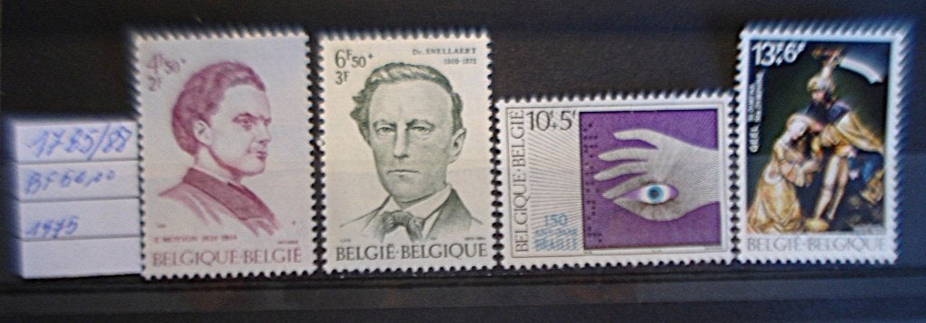 Belgique  1785/88   **/mnh, Neuf, Non oblitéré, Gomme originale, Envoi