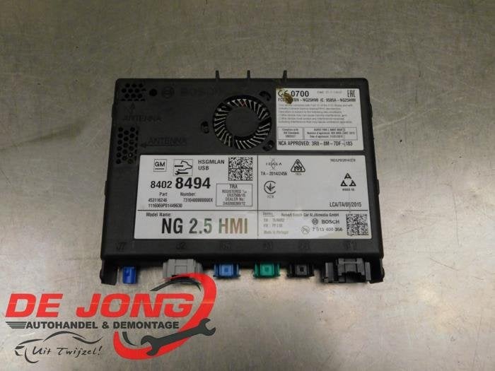 Navigatie Module van een Opel Astra, Auto-onderdelen, Gebruikt, -, -, Opel