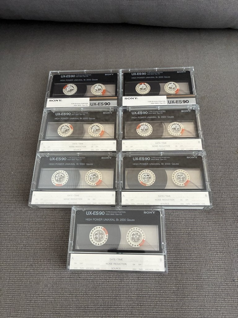 Sony UX - ES 90 Cassettes, TV, Hi-fi & Vidéo, Decks cassettes, Sony, Enlèvement