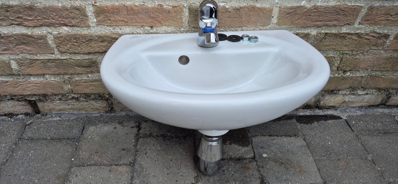 Handwasser toilet, Bricolage & Construction, Sanitaire, Enlèvement, Utilisé, Pierre, Lavabo