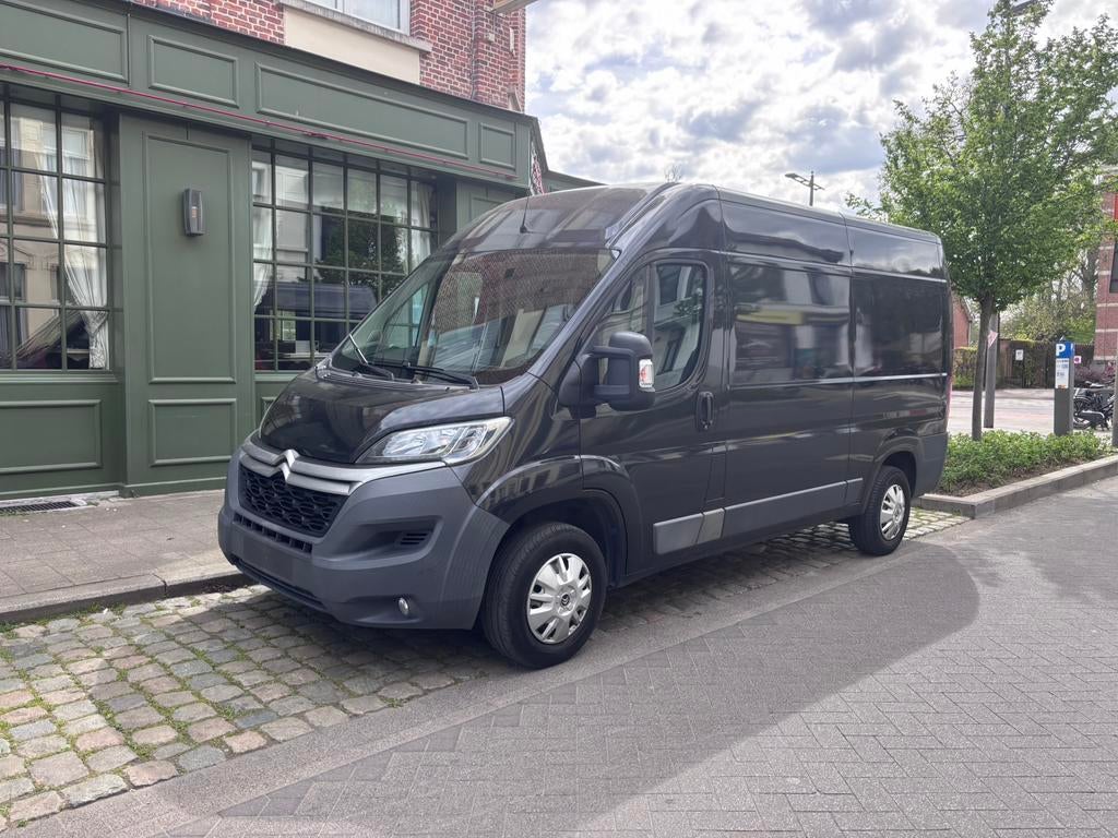 Citroen Jumper 2.0 163pk 70.000km Camera Gps euro6, Euro 6, Citroën, Zwart, Particulier