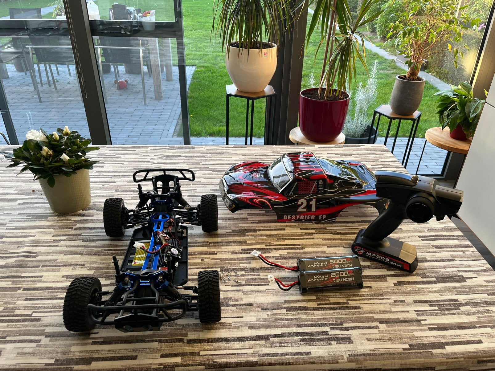 RC Rally truck 1:10, Ophalen, Zo goed als nieuw