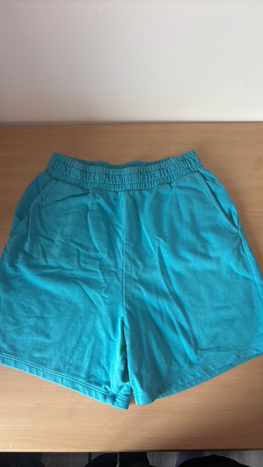 blauwe korte broek, Kleding | Dames, Blauw, Ophalen of Verzenden, Driekwart, Maat 36 (S)