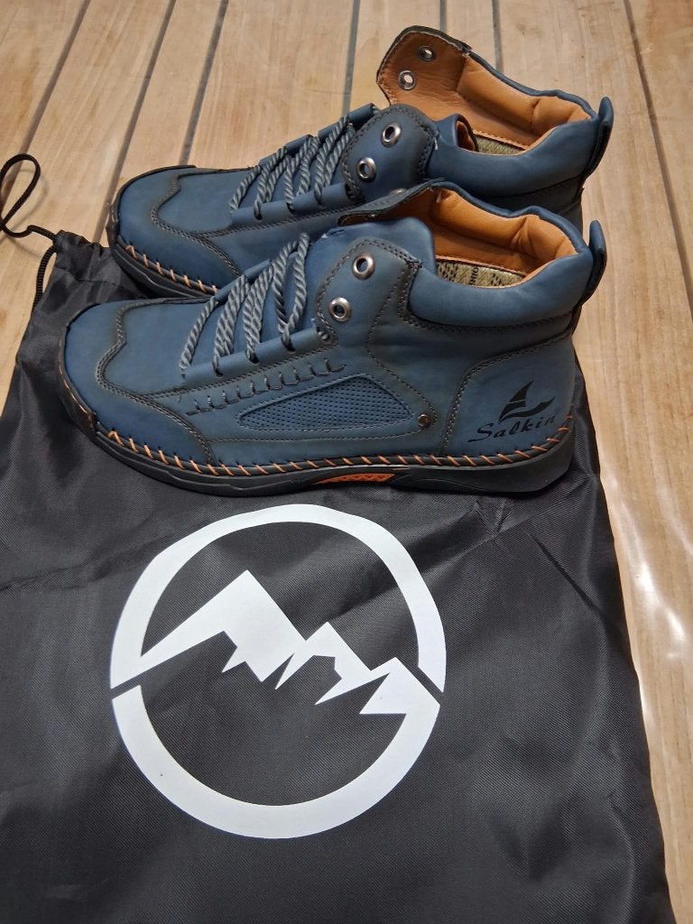 Salkin 2.0 Trail Barefoot Boots blauw Maat 44, Vêtements | Hommes, Neuf, Bottes, Enlèvement ou Envoi, Onbekend