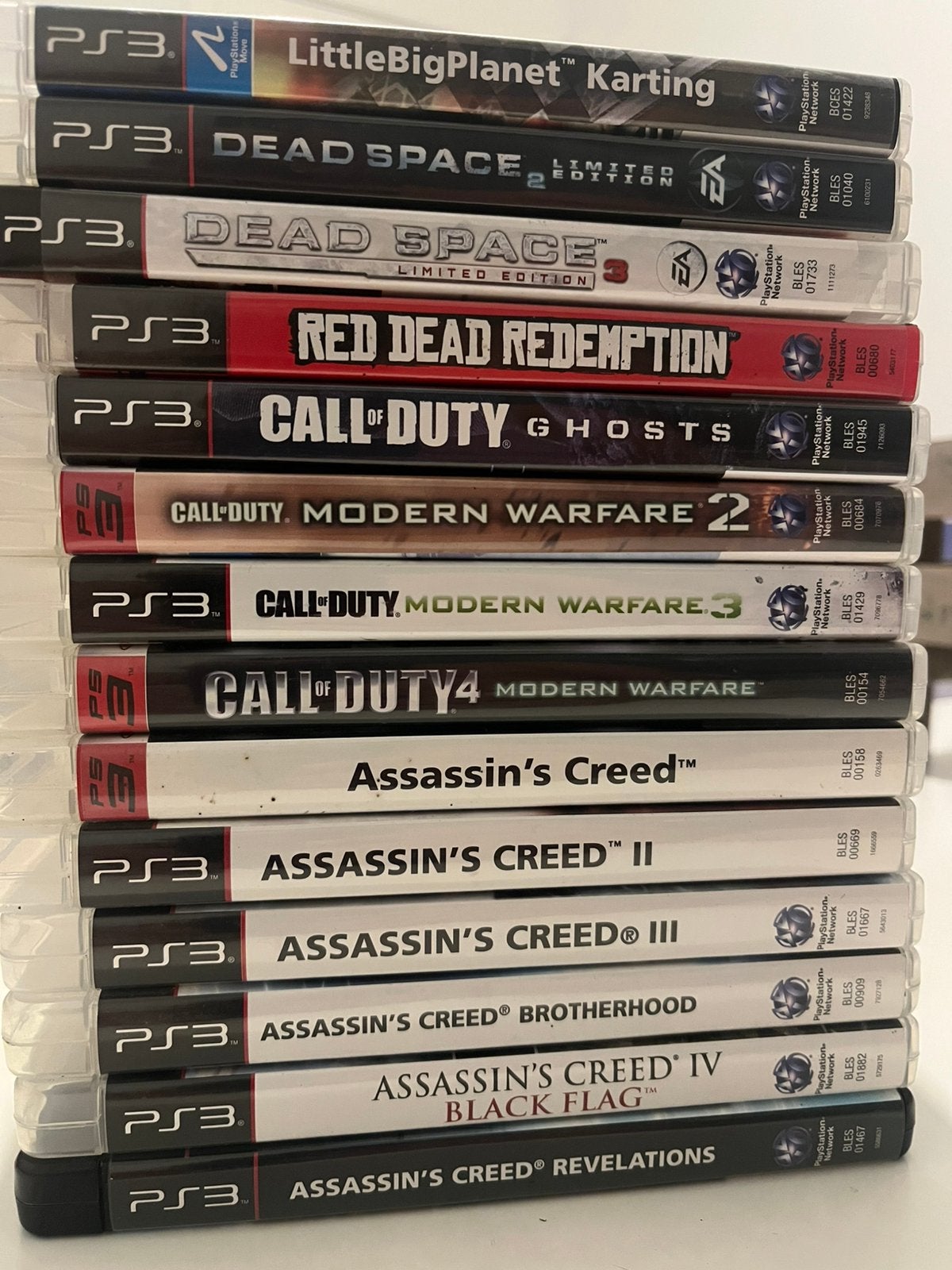 Lot de 14 jeux Playstation 3, Consoles de jeu & Jeux vidéo, Enlèvement, Comme neuf
