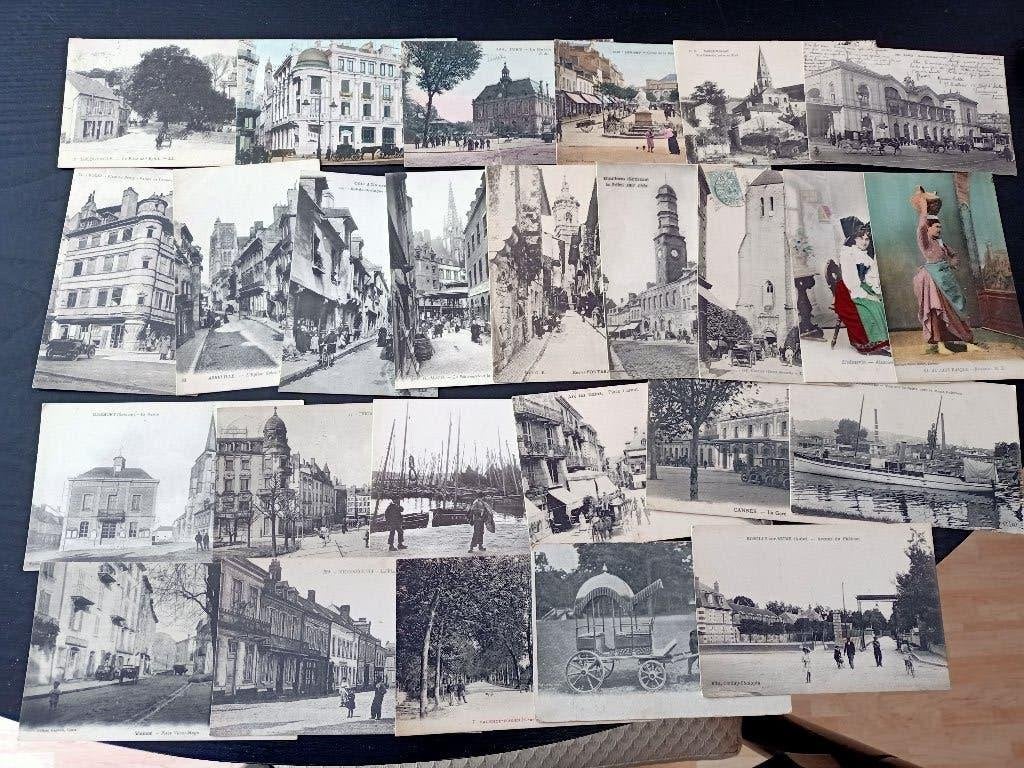 +/- 500 oude ZK Frankrijk, met betere, Verzamelen, Postkaarten | Buitenland, Ophalen of Verzenden, Frankrijk