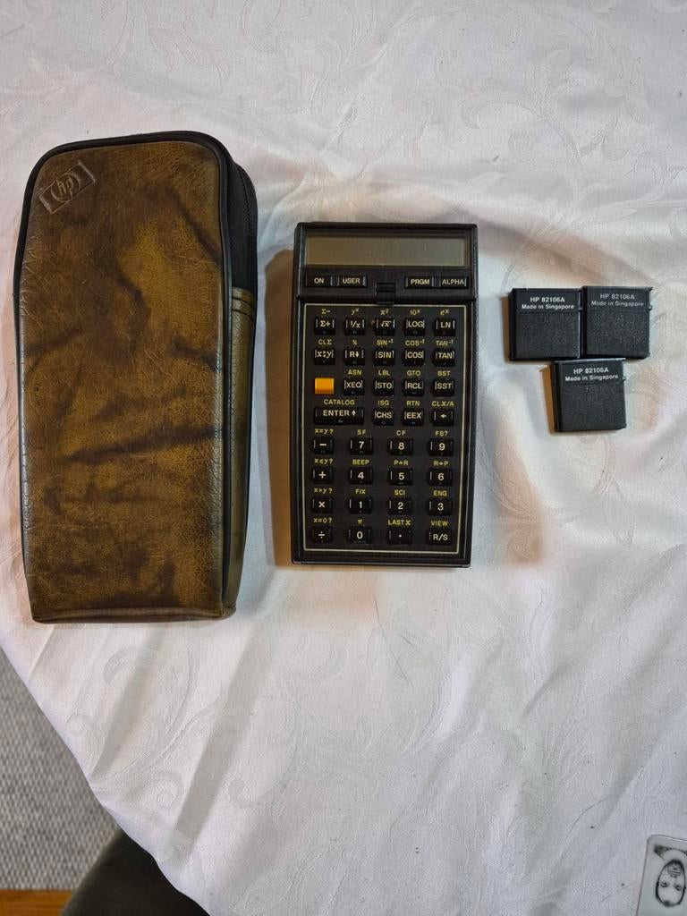 HP 41 C vintage rekenmachine met originele behuizing, Ophalen of Verzenden