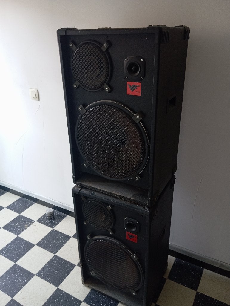Muziek box 2x, Ophalen, Gebruikt