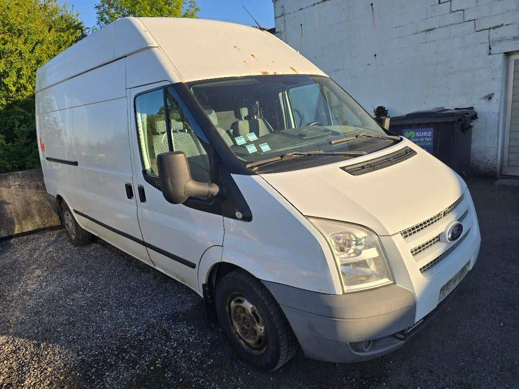 FORD TRANSIT 2.2D 2014/HOLLANDIA ACHTERKLEP/AIRCO, Euro 5, Elektrische ramen, Bedrijf, 5 deurs
