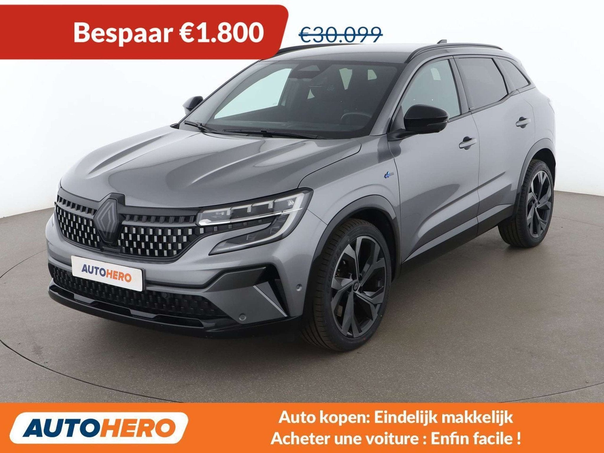 Renault Austral 1.2 Hybrid E-Tech Iconic Esprit Alpine, Auto's, 1199 cc, Alcantara, 107 g/km, 1517 kg