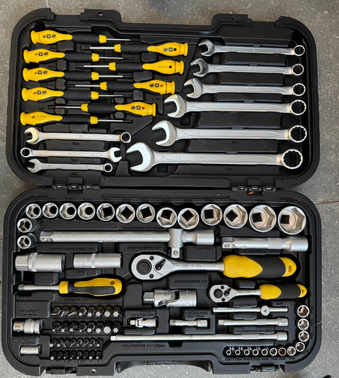 95-delige Top Craft gereedschapskoffer, Doe-het-zelf en Bouw, Ophalen, Nieuw