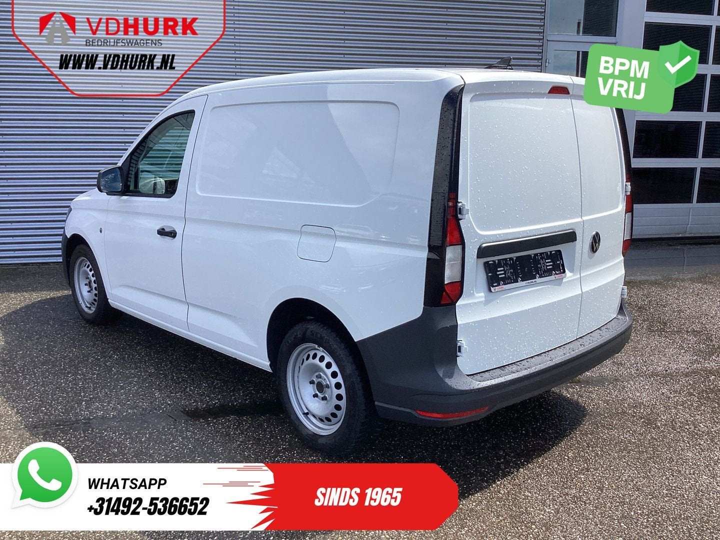 Volkswagen Caddy Cargo 2.0 TDI 100 pk Omvormer/ Sortimo/ Cru, Electronic Stability Program (ESP), Wit, Bedrijf, Te koop