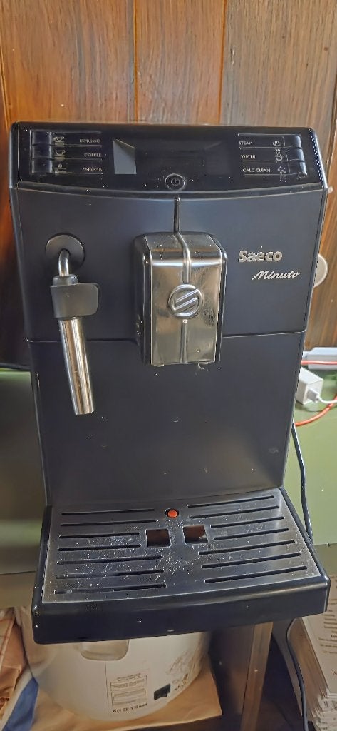Saeco Minuto Volautomatische Koffiemachine, Elektronische apparatuur, Ophalen, Gebruikt, 10 kopjes of meer, Koffiemachine
