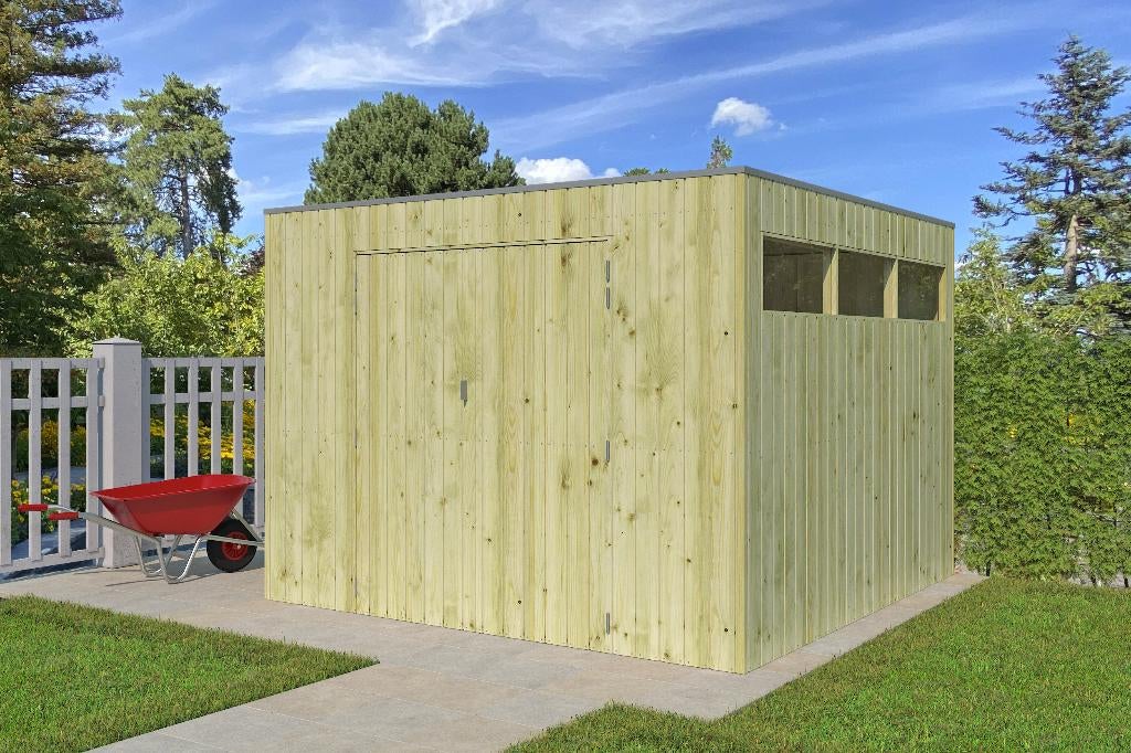 NOUVELLE maison de jardin moderne Qube 8112, Envoi, Neuf