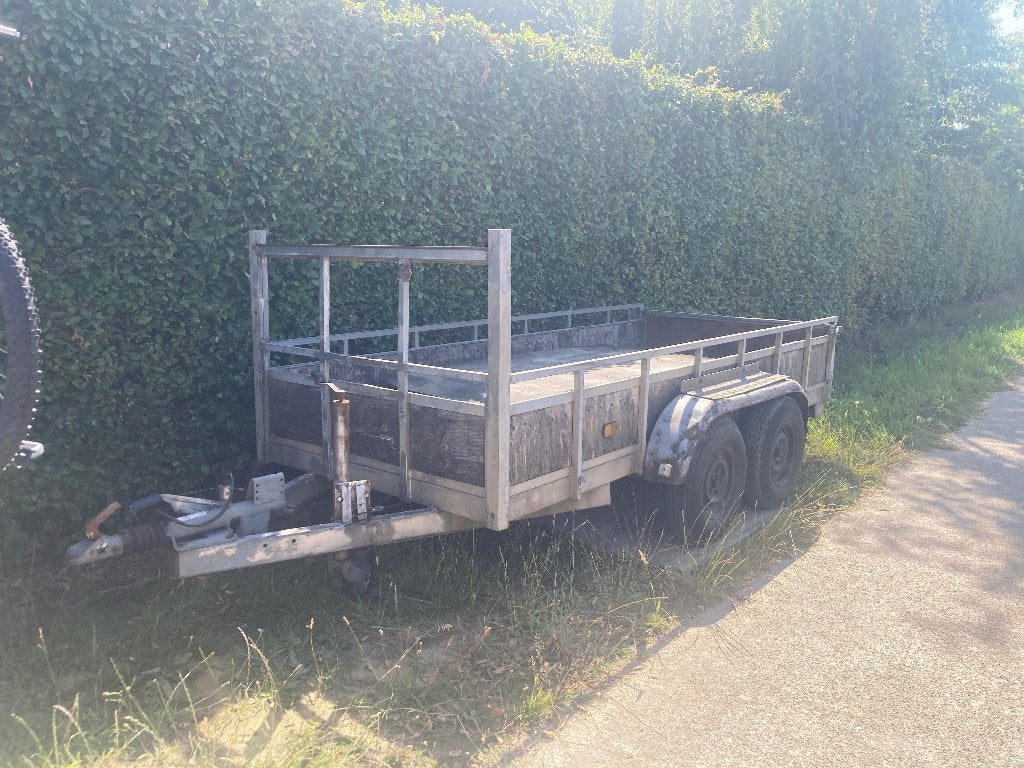Aanhangwagen - machinetransporter, Ophalen, Gebruikt