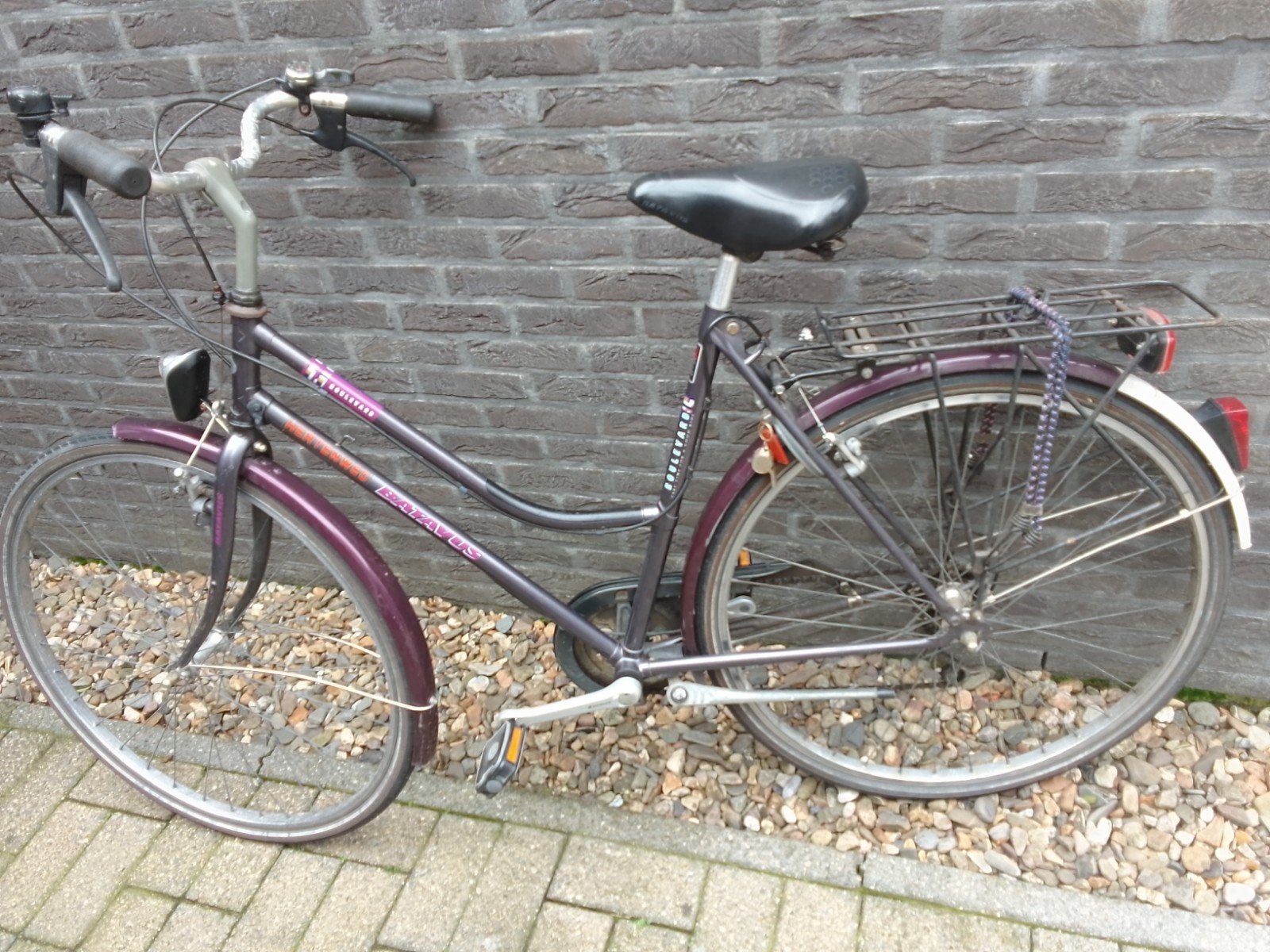 damesfiets maat 54 Batavus, Fietsen en Brommers, Ophalen, Batavus, Versnellingen