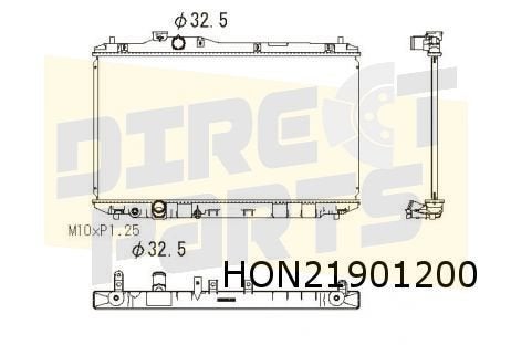 Radiateur de chauffage Renault Express OES 7701027078 RESTPA, Neuf, Honda, -, -
