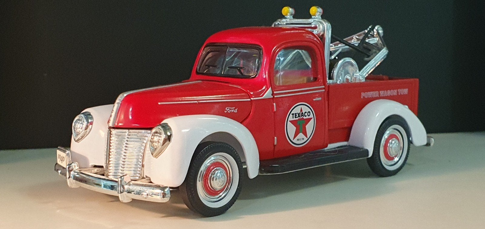 Ford Towtruck Texaco 1939 (nr. 1589), Hobby en Vrije tijd, Ophalen of Verzenden