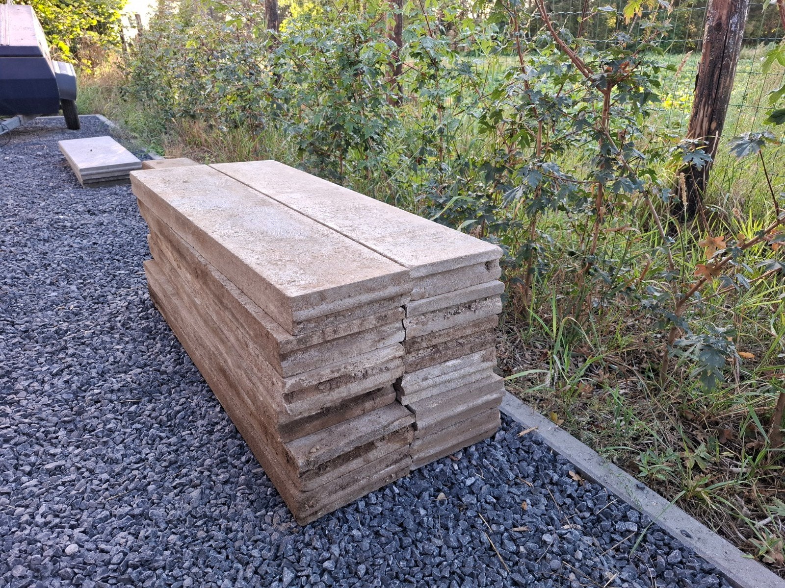 beton borduren, Jardin & Terrasse, Pavé & Dalles, Enlèvement, Béton