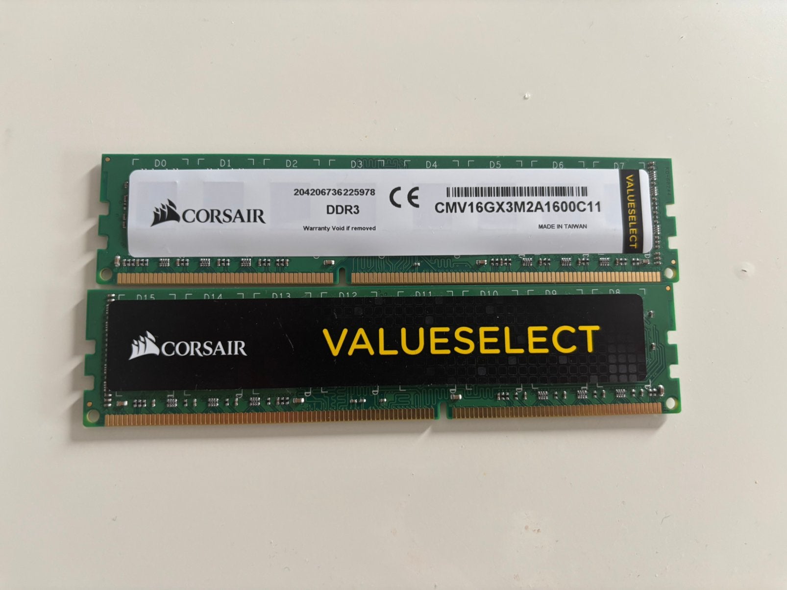 Corsair 16GB RAM kit (2x8GB) DDR3, DDR3, Ophalen of Verzenden, Zo goed als nieuw, Desktop